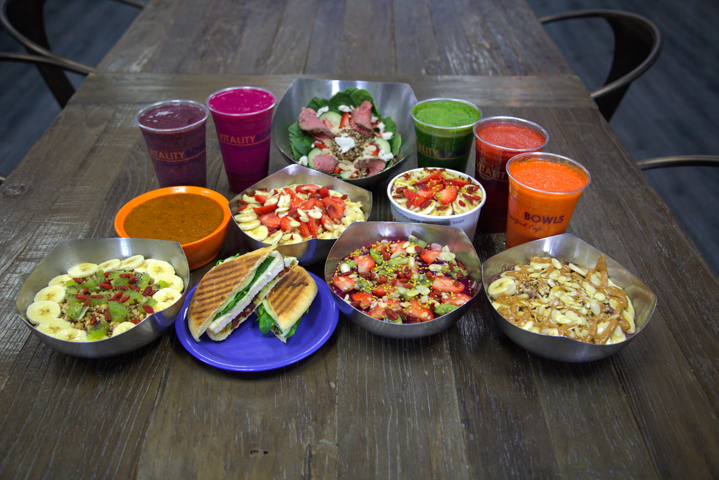 West Coast bowls restaurant sets up superfood spree for Dallas Açaí Bowls Vitality Bowls