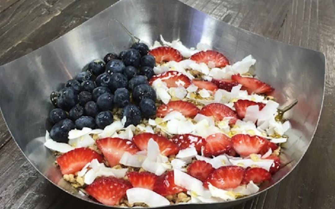 Vitality Bowls – Red, White and Blueberry