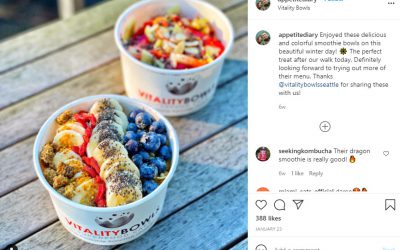 @appetitediary Posts About Vitality Bowls Seattle