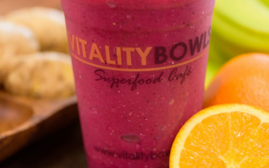 Smoothie at Vitality Bowls Açaí Bowls Vitality Bowls