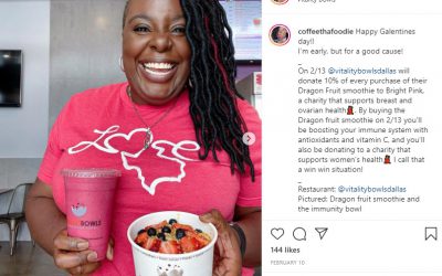 @coffeethafoodie Posts About Vitality Bowls Dallas