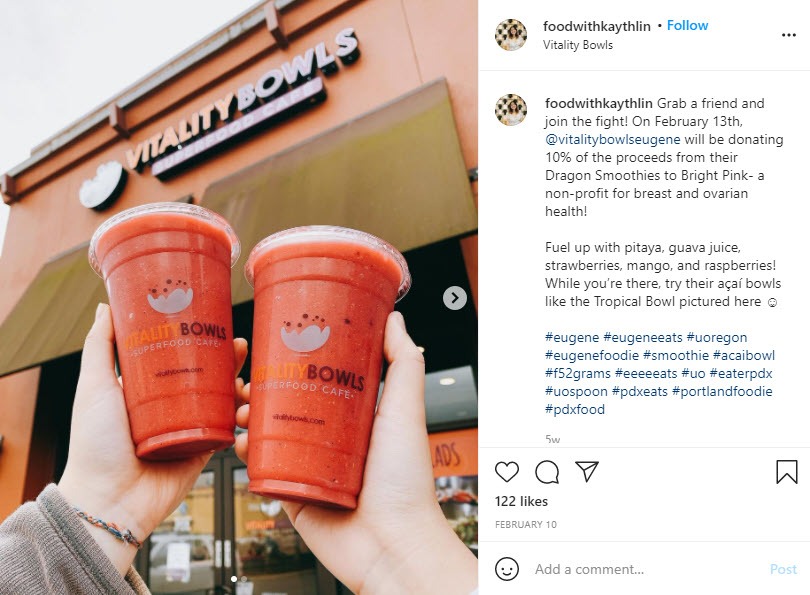 @foodwithkaythlin Posts About Vitality Bowls Eugene