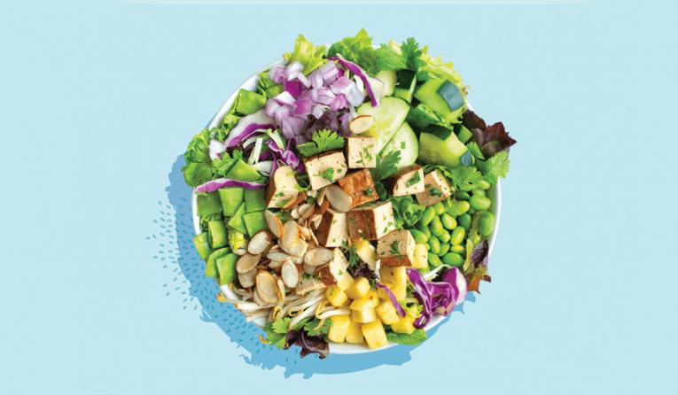 QSR Vitality Bowls Healthy food image