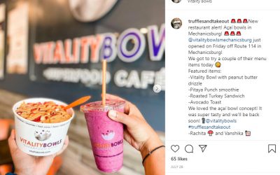 @trufflesandtakeout Posts About Vitality Bowls Mechanicsburg