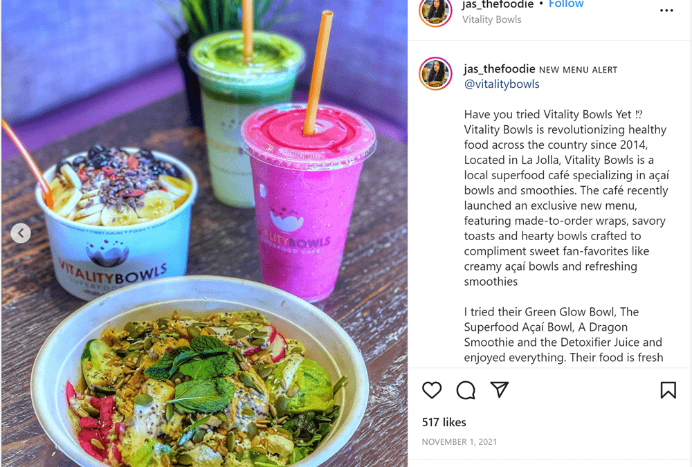 @jas_thefoodie Posts About Vitality Bowls