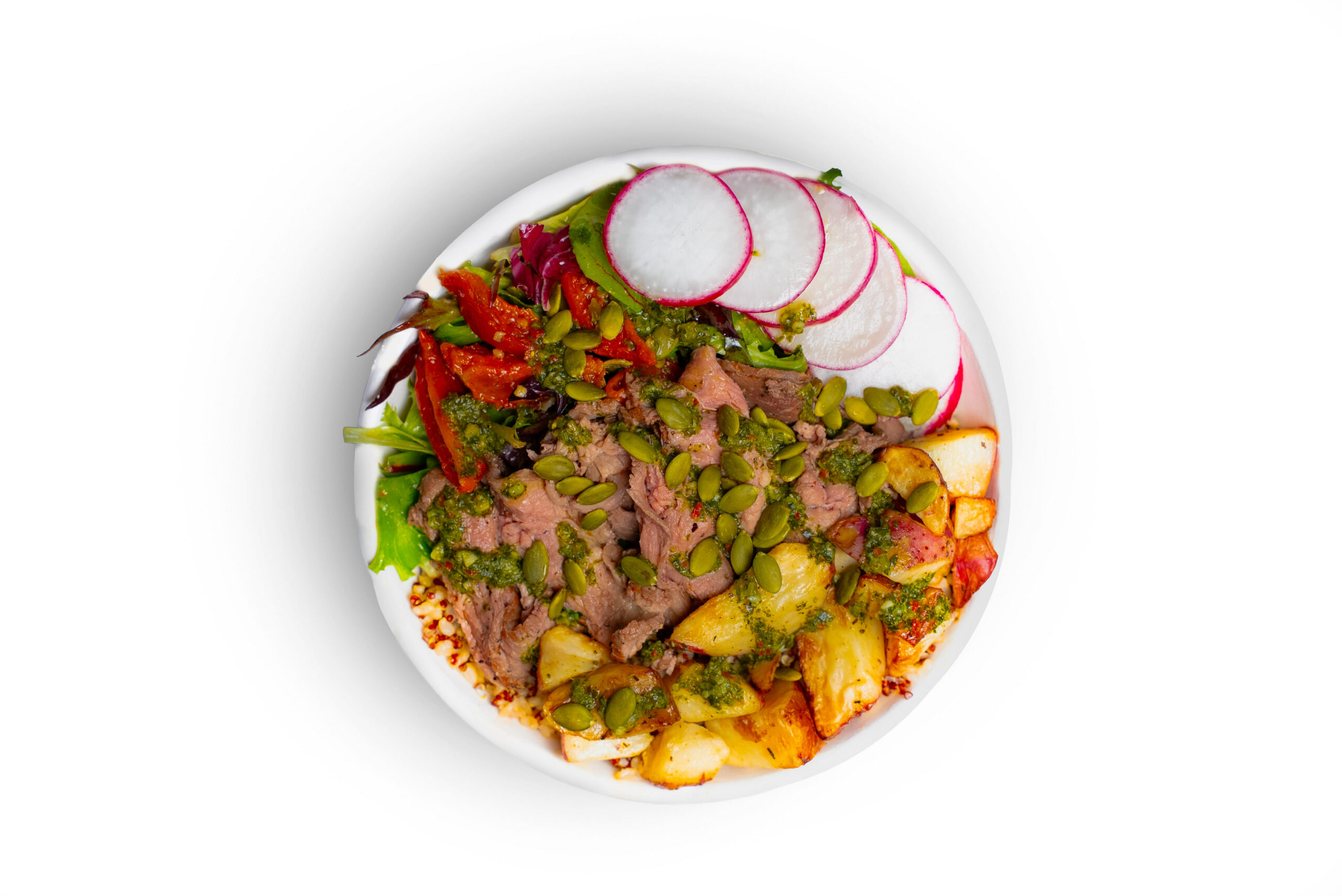 Chimichurri Steak & Roasted Potato Bowl