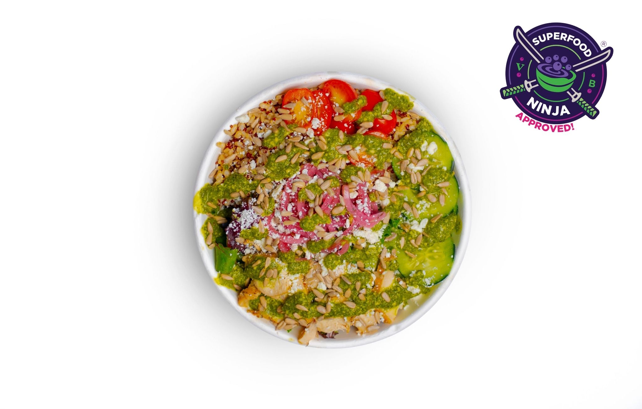 Power Pesto Chicken Bowl Super Food Ninja Approved
