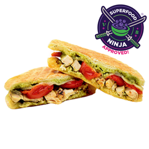 Power Panini with superfood emblem